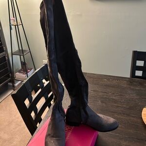 Catherine Malandrino Black Over-the-Knee Boots